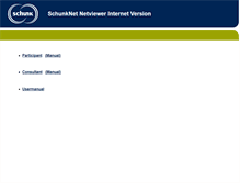 Tablet Screenshot of netviewer.schunk-group.com